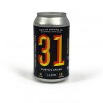DuClaw 31 pumpkin spiced lager beer in a 12oz can